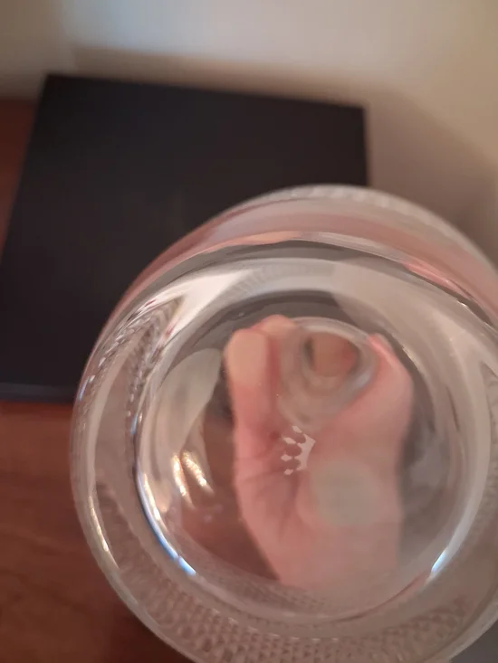 Style Prestige Cut Glass Decanter - Clear - Picture 7 of 7